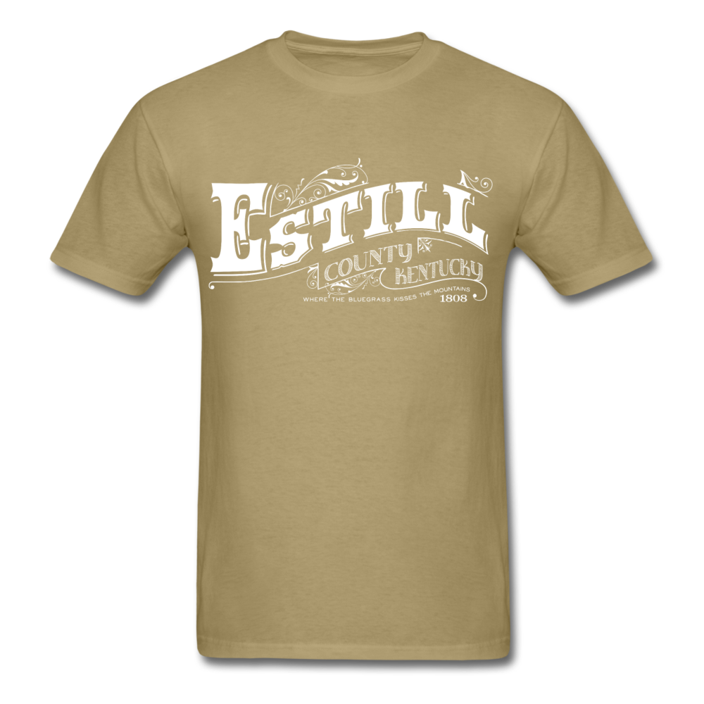 Estill County Vintage T-Shirt - khaki