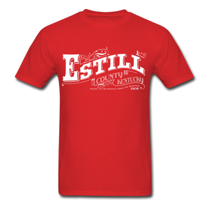 Estill County Vintage T-Shirt - red