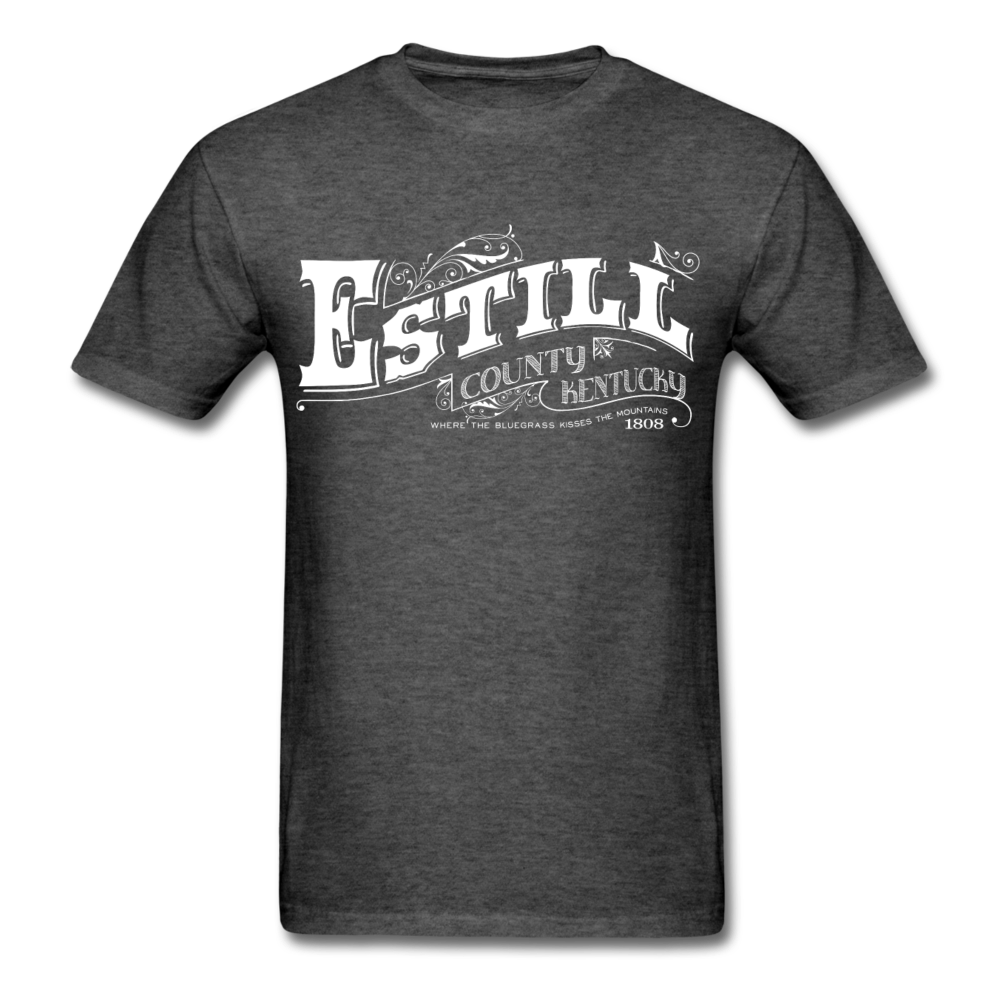 Estill County Vintage T-Shirt - heather black