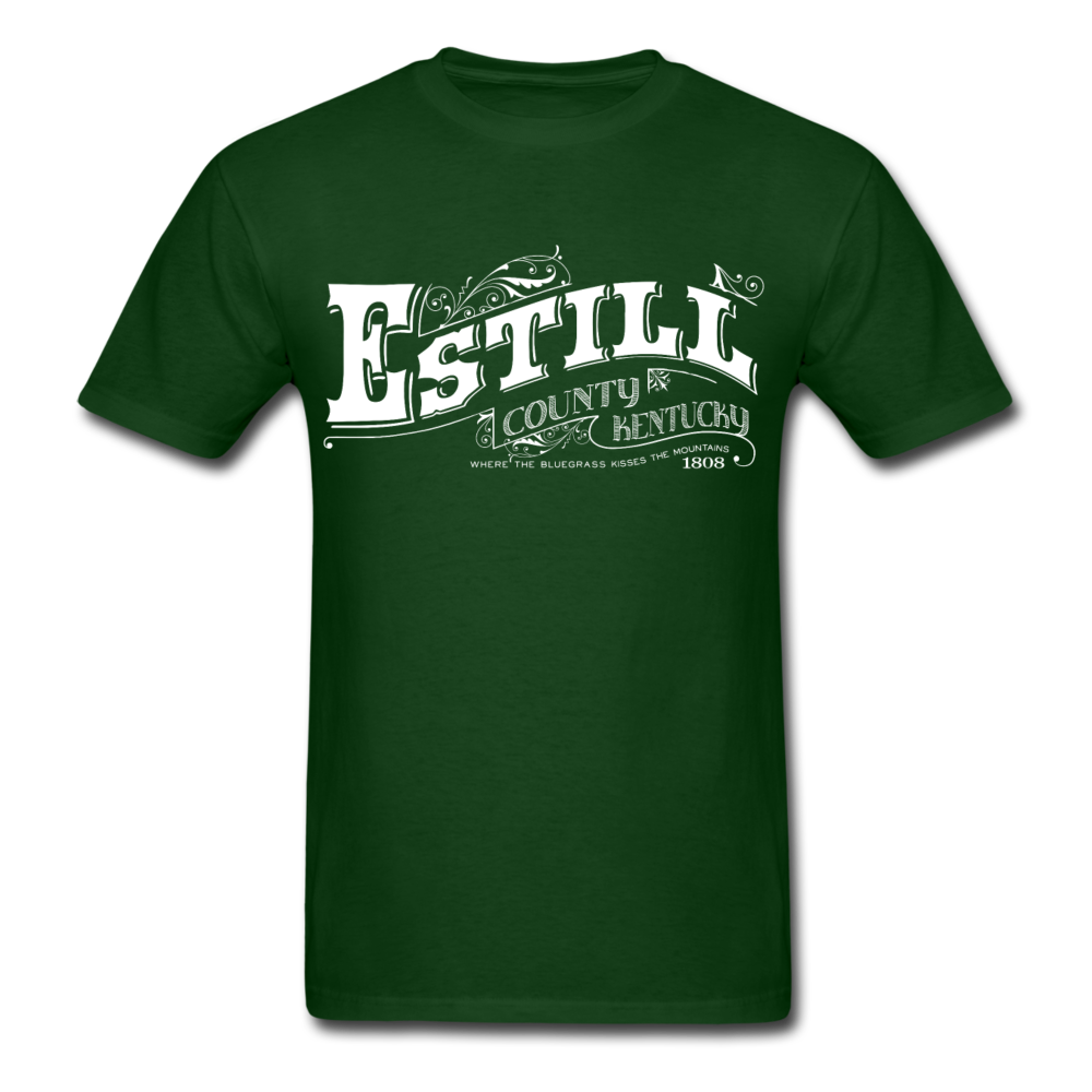 Estill County Vintage T-Shirt - forest green