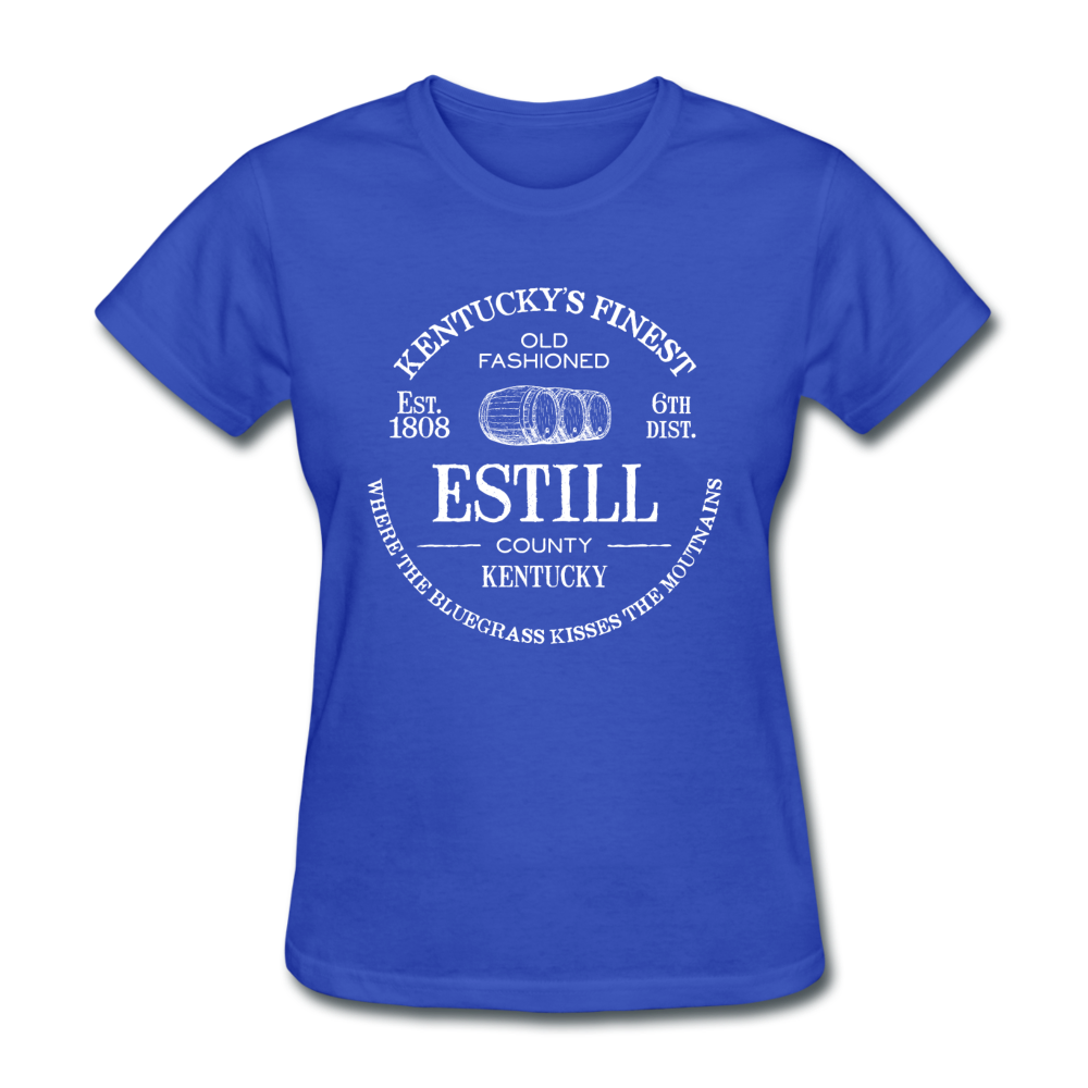 Estill County KY's Finest Women's T-Shirt - royal blue