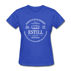 Estill County KY's Finest Women's T-Shirt - royal blue