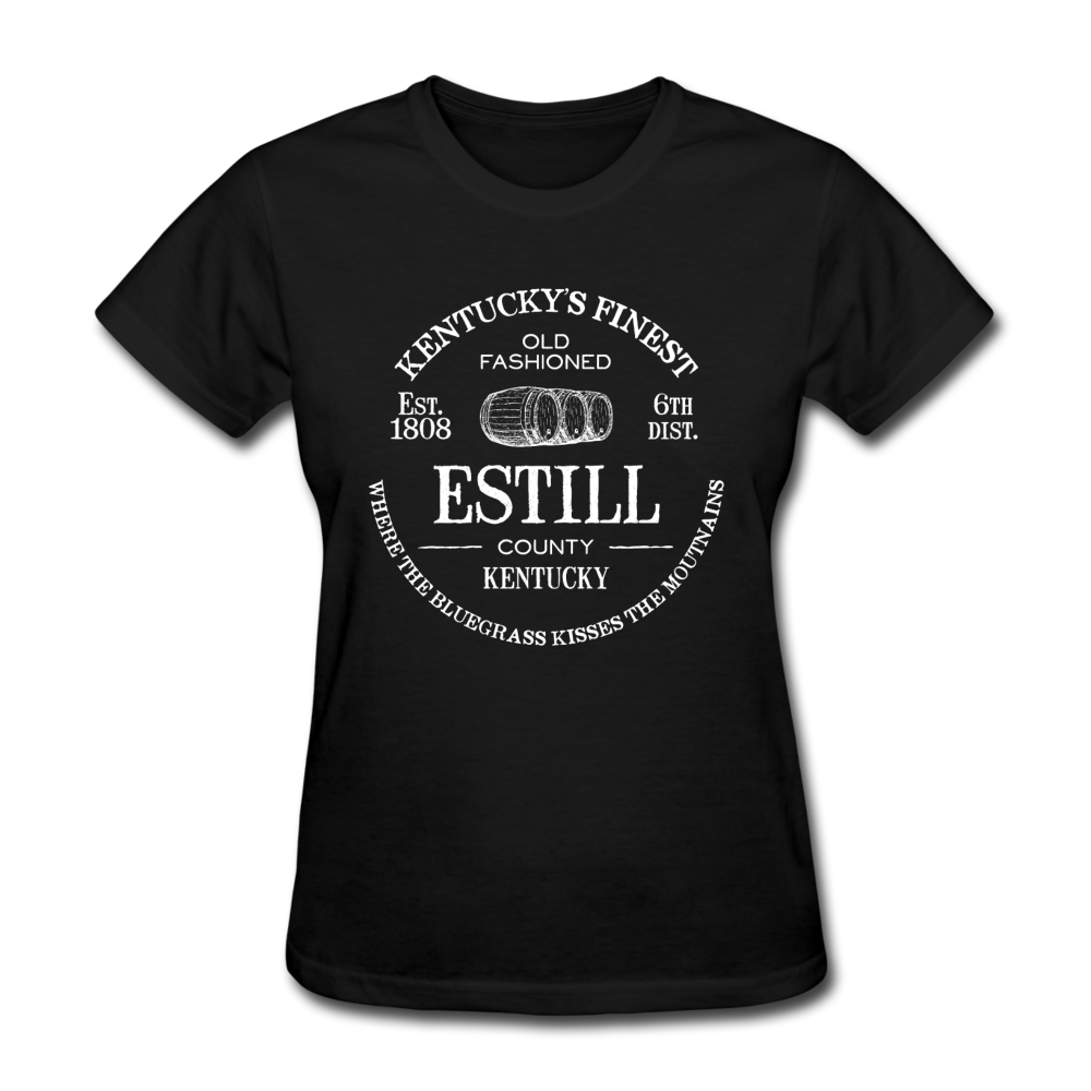 Estill County KY's Finest Women's T-Shirt - black