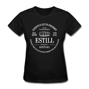 Estill County KY's Finest Women's T-Shirt - black