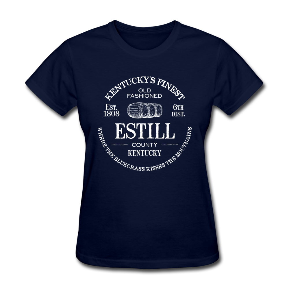 Estill County KY's Finest Women's T-Shirt - navy