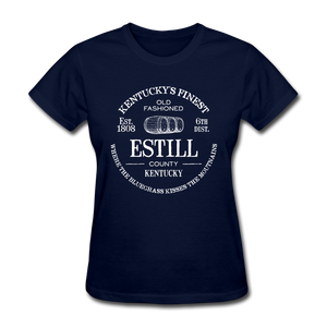 Estill County KY's Finest Women's T-Shirt - navy