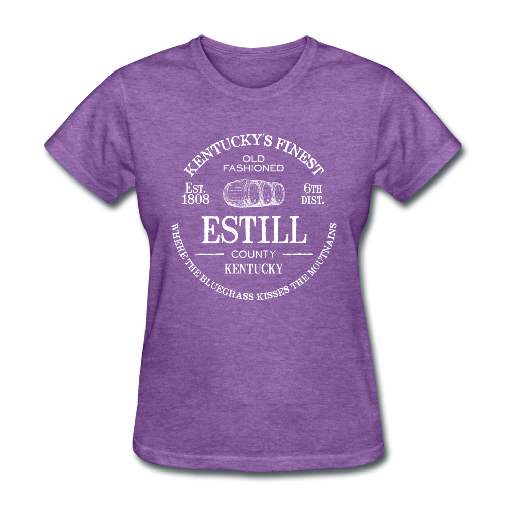 Estill County KY's Finest Women's T-Shirt - purple heather