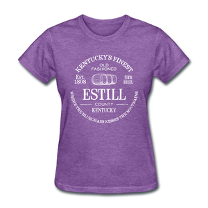 Estill County KY's Finest Women's T-Shirt - purple heather