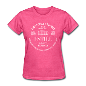 Estill County KY's Finest Women's T-Shirt - heather pink