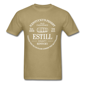 Estill County KY's Finest T-Shirt - khaki