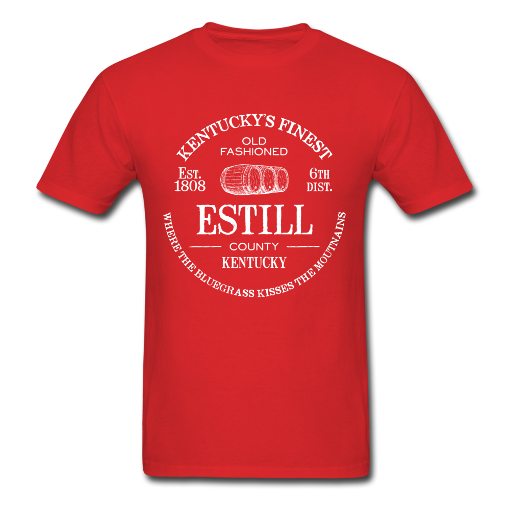 Estill County KY's Finest T-Shirt - red