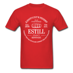 Estill County KY's Finest T-Shirt - red