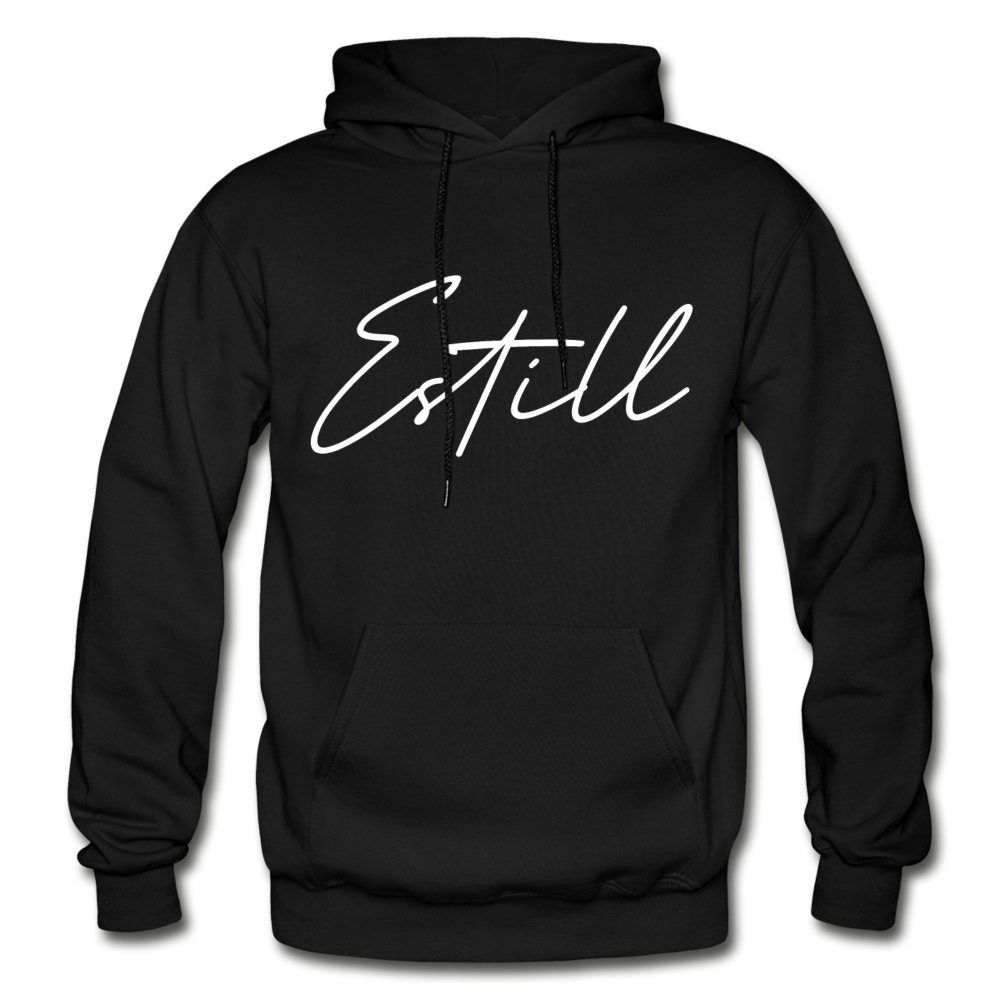 Estill County Cursive Hoodie - black