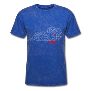 Estill County Map T-Shirt - mineral royal