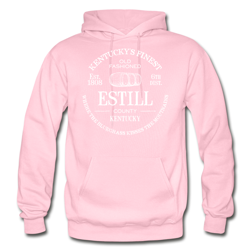 Estill County Vintage KY's Finest Hoodie - light pink