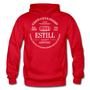 Estill County Vintage KY's Finest Hoodie - red