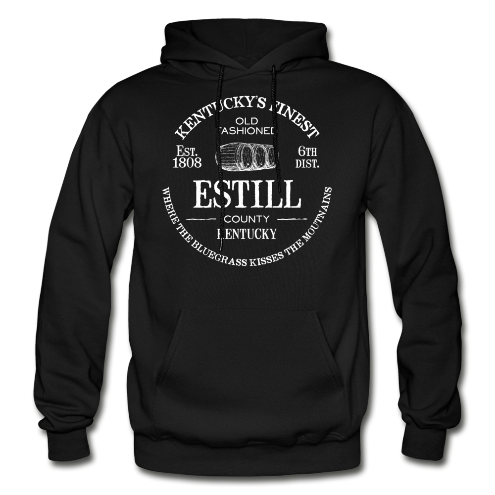 Estill County Vintage KY's Finest Hoodie - black