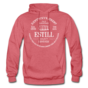 Estill County Vintage KY's Finest Hoodie - heather red