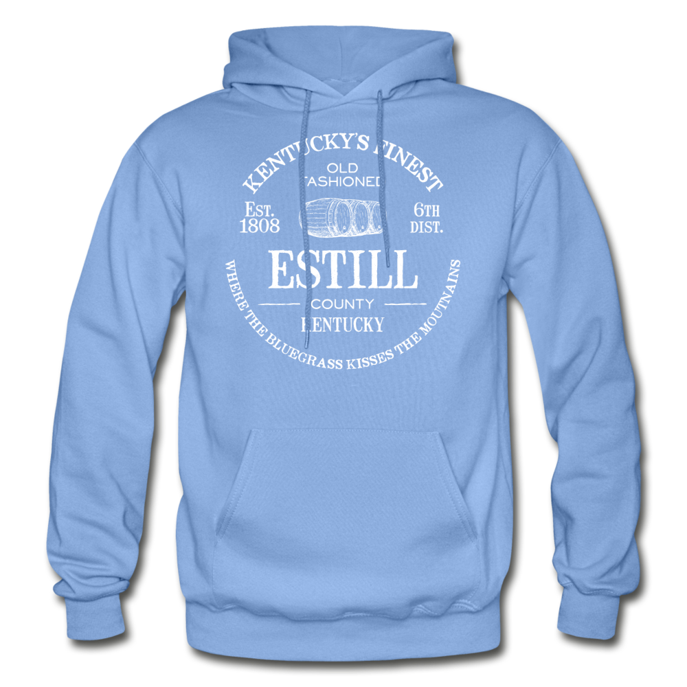 Estill County Vintage KY's Finest Hoodie - carolina blue