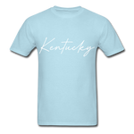 Kentucky Cursive T-Shirt - powder blue