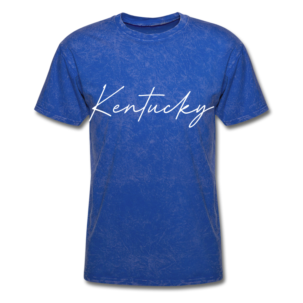 Kentucky Cursive T-Shirt - mineral royal