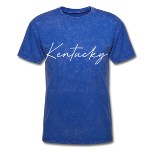 Kentucky Cursive T-Shirt - mineral royal