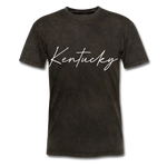 Kentucky Cursive T-Shirt - mineral black