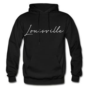 Louisville Cursive Hoodie - black