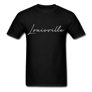 Louisville Cursive T-Shirt - black