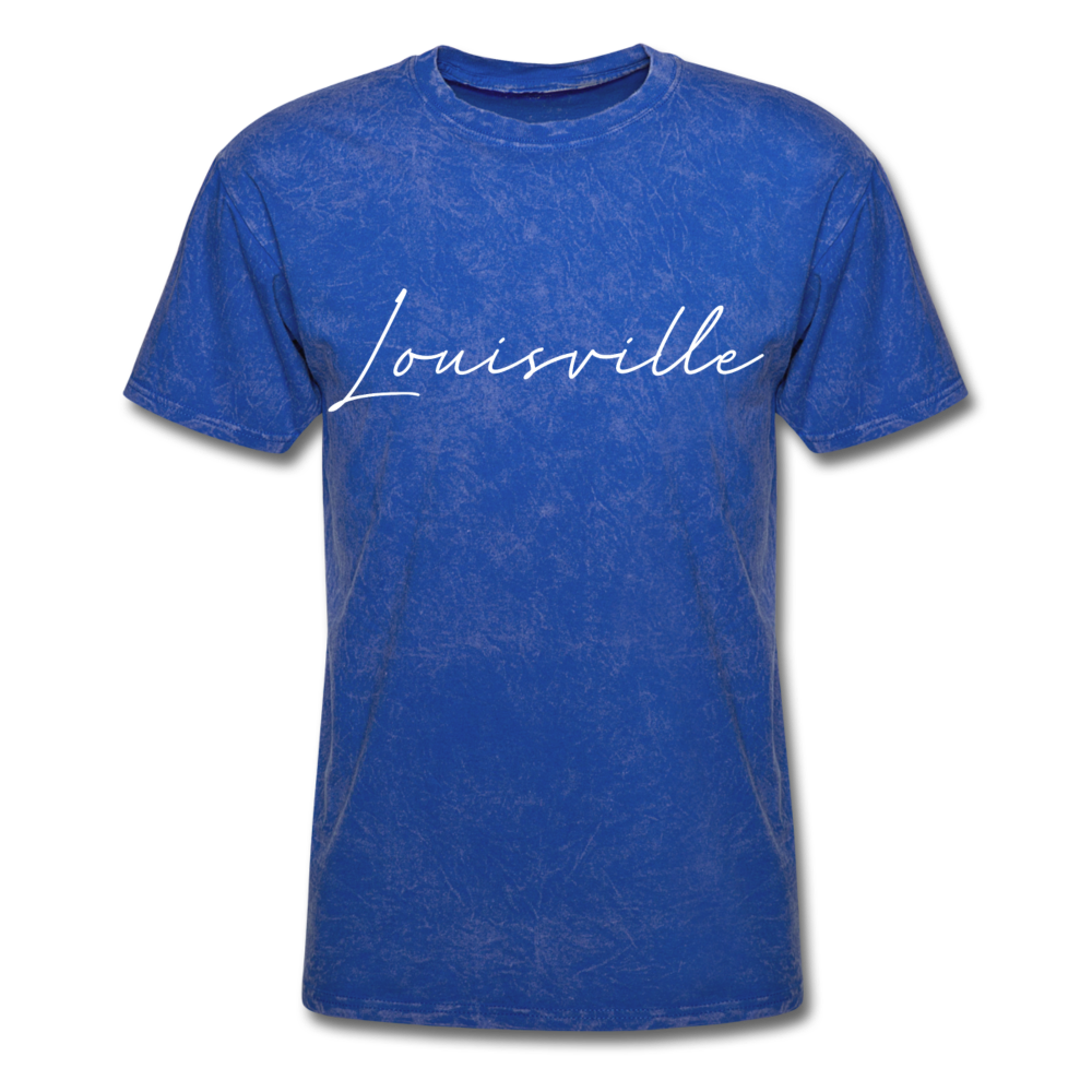 Louisville Cursive T-Shirt - mineral royal