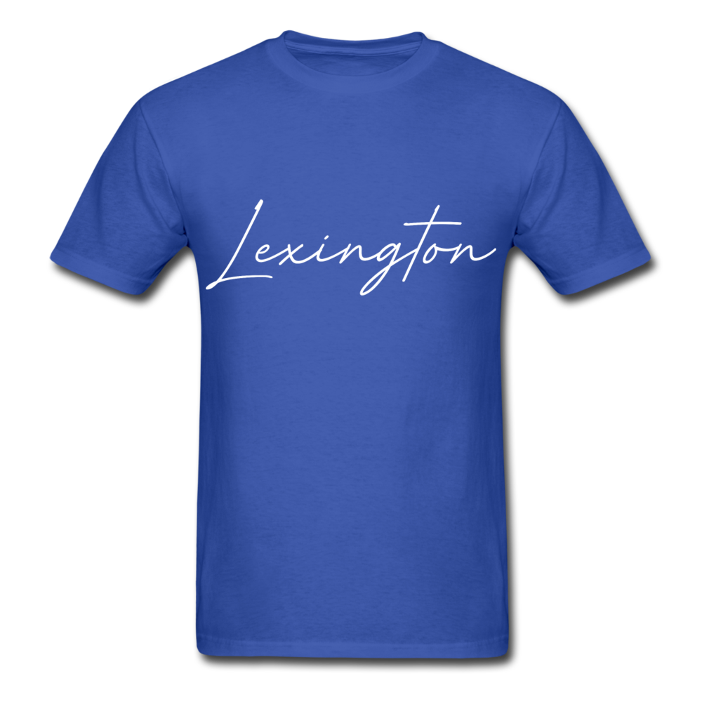 Lexington Cursive T-Shirt - royal blue
