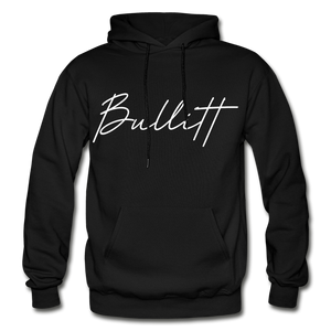 Bullitt County Cursive Hoodie - black