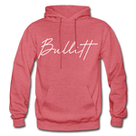 Bullitt County Cursive Hoodie - heather red