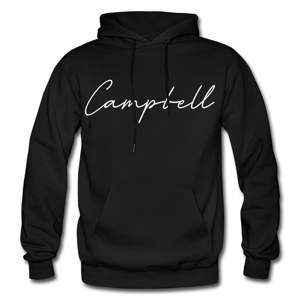 Campbell County Cursive Hoodie - black