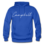 Campbell County Cursive Hoodie - royal blue