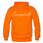 Campbell County Cursive Hoodie - orange