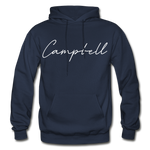 Campbell County Cursive Hoodie - navy