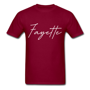 Layette County T-Shirt - burgundy