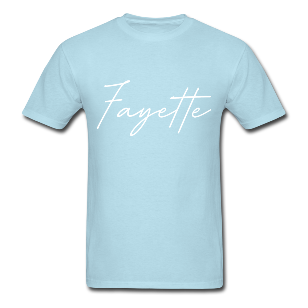 Layette County T-Shirt - powder blue