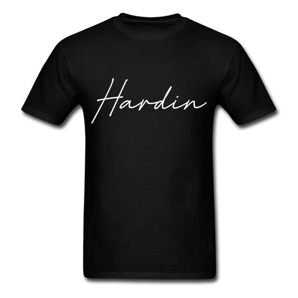 Hardin County Cursive T-Shirt - black