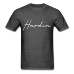 Hardin County Cursive T-Shirt - heather black