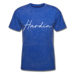 Hardin County Cursive T-Shirt - mineral royal