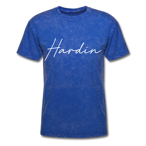 Hardin County Cursive T-Shirt - mineral royal