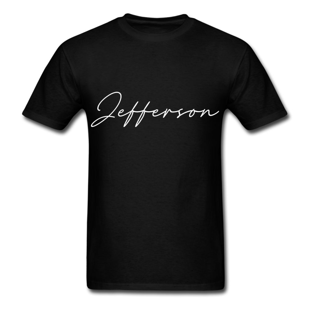 Jefferson County Cursive T-Shirt - black