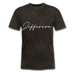 Jefferson County Cursive T-Shirt - mineral black