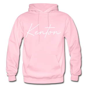 Kenton County Cursive Hoodie - light pink