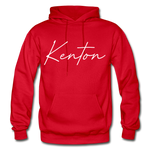 Kenton County Cursive Hoodie - red