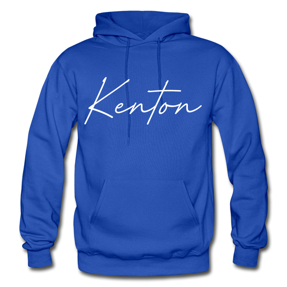 Kenton County Cursive Hoodie - royal blue