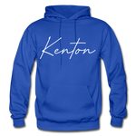 Kenton County Cursive Hoodie - royal blue