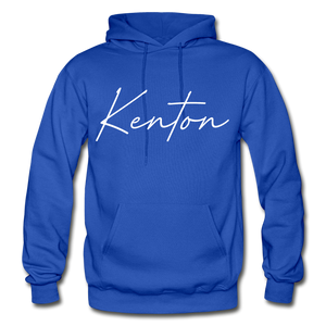 Kenton County Cursive Hoodie - royal blue